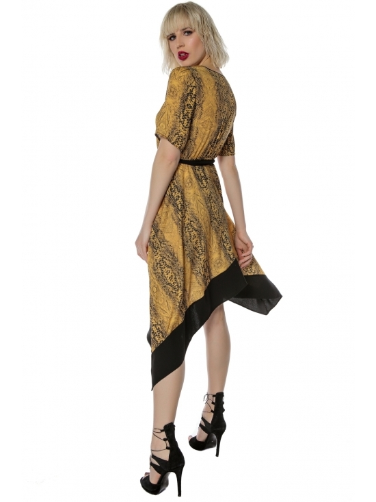 Rochie Paris print piton #2