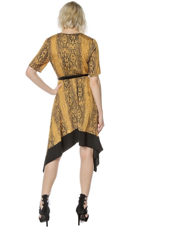 Rochie Paris print piton #3